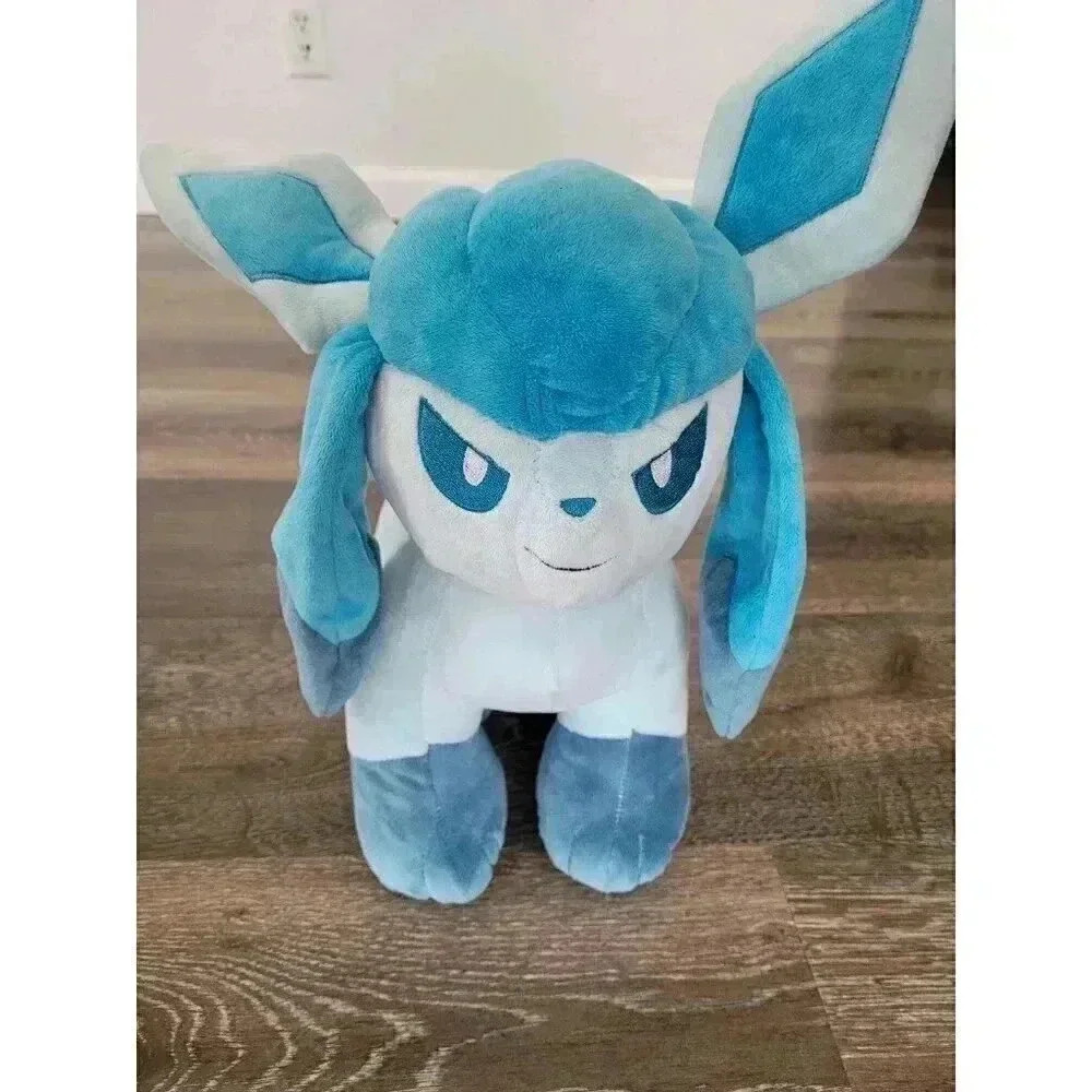 Pokemon Glaceon Build A Bear Plush Stuffed Animal Blue Ice Type #r